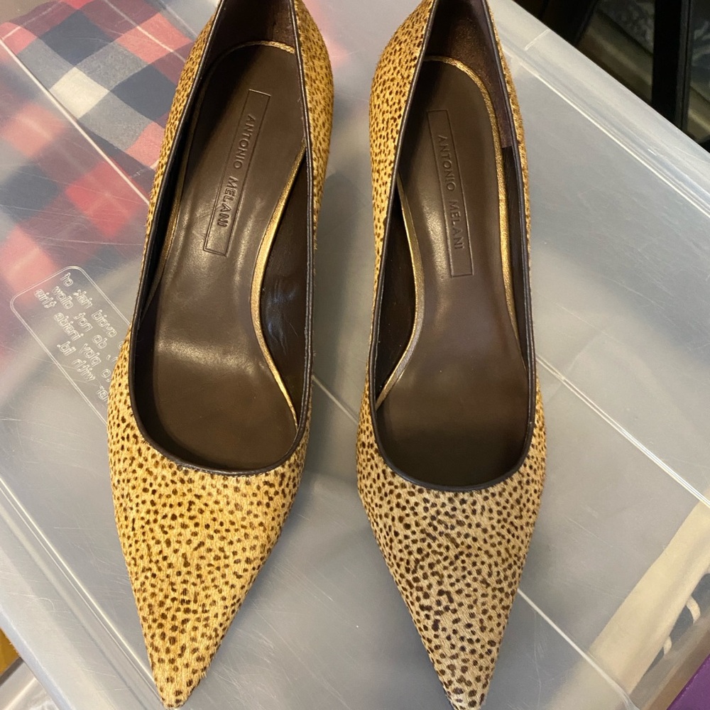 Antonio Melani Leopard Print Women's Shoes; size 8.5; NWT; never worn; paid $70